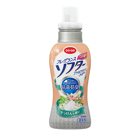 フレグランスソフター せっけんの香り 6ml 商品を探す コープクリーン フレグランスソフター せっけんの香り 6ml 商品を探す コープクリーン