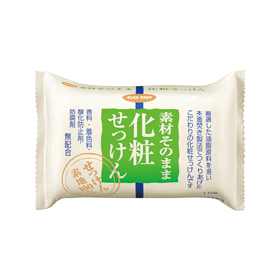 素材そのまま化粧石けん　110g