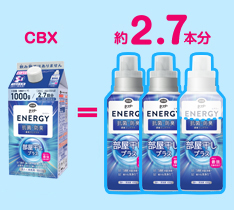 CBX(1500g) 約2本分